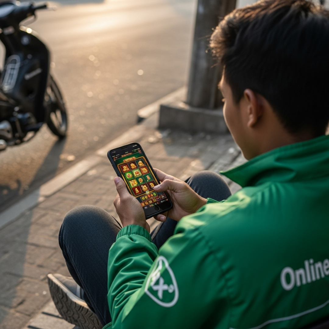 Seorang Ojol Sukses Gandakan Penghasilan Dengan Bermain Slot Online Sebagai Sampingan